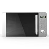 Cecotec Microondas ProClean 5120 Inox. 700 W, Grill 800 W,...